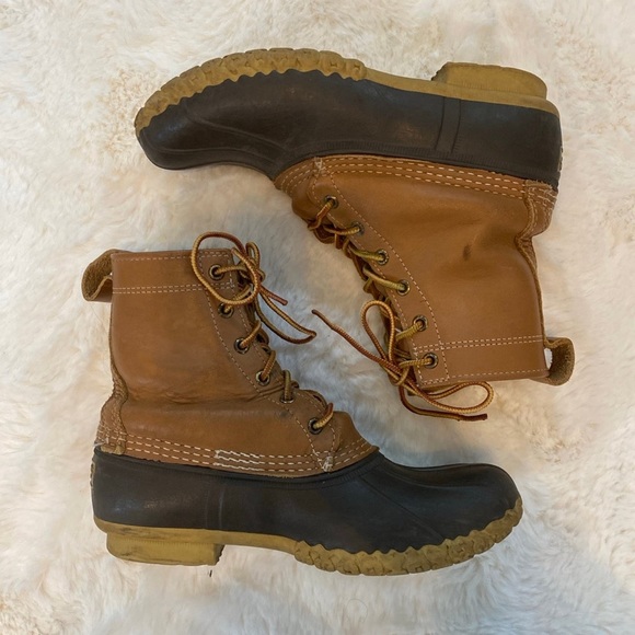 Women’s L.L. Bean 8” Duck Boots / Bean Boots - Picture 2 of 8